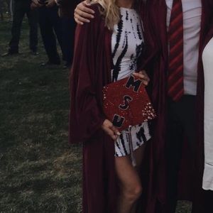 Black & white tye dye dress!!